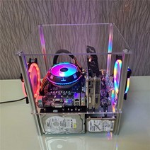 조립식 컴퓨터 오픈 케이스 조립식컴퓨터 프레임 확장, 소형섀시단일레이어공식표준