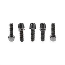 5PCS 자전거 나사 M5X20MM / M6X20MM 스페이서 스템 라이저 부품 MTB 도로 자전거, M6, M6