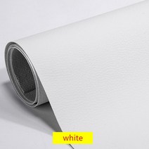 가죽모듈소파 100/200x137cm PU 가죽 자체 접착 수정 보조금 스티키 고무 패치 소파 직물 이후 시뮬레이션, 05 white_02 200x137cm