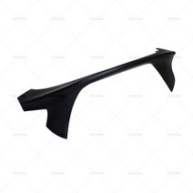 GT86 BRZ 탄소 섬유 FRP 도색되지 않은 Ducktail 리어 스포일러 For Toyota 트렁크 AG 스포츠 스타일 2013-2019, FRP Unpainted Black