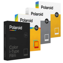 폴라로이드 나우 원스텝 플러스 2 i-Type 필름 인화지, 패키지 인화지함 컬러 화이트에지 컬러 블랙에지