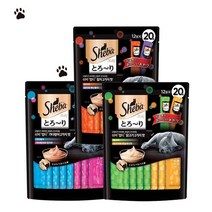 쉬바 멜티 고양이 간식12g x 20개, 참치/참치와 해산물, 1세트
