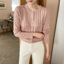 수키 [수키] 꽈베기편직 기본 가디건 1106738
