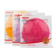 케이씨 실리콘 프라이월 프라이캡 후라이팬 뚜껑 덮개 기름튀김방지, 240 mm 내츄럴, 1팩