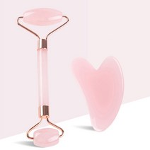 괄사마사지기 얼굴 리프팅괄사 하트 괄사 롤러, 롤러 단품, 화이트