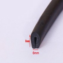 1미터 U 채널 자동차 도어 윈도우 엣지 가드 고무 씰링 스트립 웨더스트립 유리 트림 샤워 씰 가스켓, 11.5x21mm