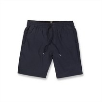Volcom 남성용 Rippah 45.7cm(18인치) 신축성 있는 허리 운동용 반바지 블랙. X-Large
