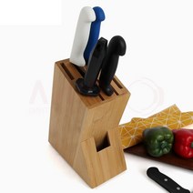 대나무 칼꽂이 싱크대 칼케이스 정리대 원목 9구 칼블럭 주방 식칼보관 가위꽂이 안전칼집