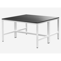 K - 철재 중앙 실험대 (기본형) / KK-A1215 / w1200 x d1500 x h800 mm