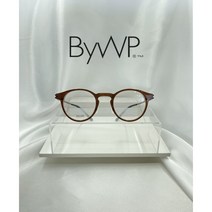 신제품 100%정품 볼프강안경 BYWP BYA22707LBW-BR 브라운컬러 뿔테&스테인레스스틸 콤비테 동글이안경 울프강프록쉐 47사이즈 명품안경테