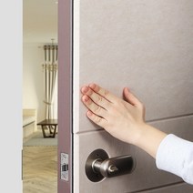 [ 가성비 ] 방마다방음 흡음판 원룸 아파트현관 방음문 셀프공사 차음재시공, 방마다방음 문고리세트 그레이 80, 1개