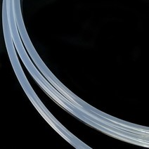 PTFE 호스 튜브 ID 0.8 1 1.5 1.6 2 2.5 3 4 5 6mm F46 PFA FEP 절연 경질 파이프 온도 내식성 600V, [01] Transparent, [01] 1m, [01] ID 4.35mm x 6.35mm