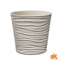 [바보사랑] 독일 명품 세라믹 인테리어 미니화분 소노라 팟(24cm), 사이즈/색상:24cm/사하라베이지