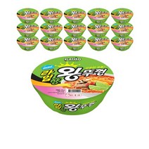 팔도 mini 라임향 왕뚜껑 80g, 16개