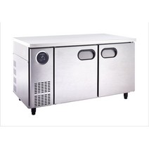 스타리온 업소용 테이블 냉동냉장고 1500(유광메탈) SR-T15AIEMC