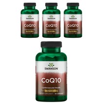 스완슨 CoQ10 200mg 캡슐, 90개입, 4개, 90정