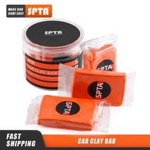 SPTA 3Pcs 세차 매직 클레이 바 슈퍼 자동 자세히 클리너 도구 차량 세척 진흙 키트 자동차 스타일링 호환, 20 Sets