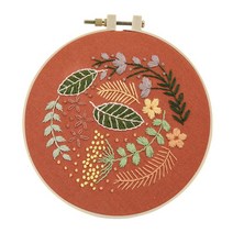 COSYEVNO 십자수 장식 걸개그림 미관, 15cm 복숭아 운율 열매 02 석류 (뚜껑이있는 가위, 자수 외부 반지 없음