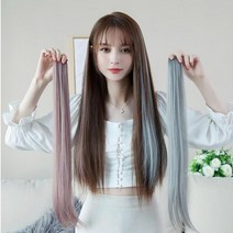 부분가발 붙임머리 헤어피스 애쉬 똑딱이, 03.코토리베이지