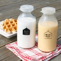 2HOT 서울우유 밀크홀 유리병 330ml, 1개, 밀크홀(네거티브)