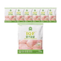 미트리 IQF 생닭가슴살, 1kg, 7개