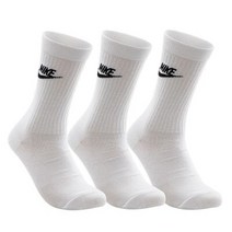 정품 국내배송 나이키 에브리데이 에센셜 크루 3PR(양말)_DX5025-100, XL(28호)