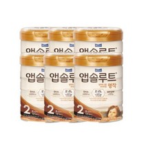 앱솔루트 프리미엄 명작 분유 2단계, 6개, 800g