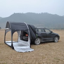 차량도킹텐트 차박용텐트 차량용 어닝 팰리세이드 카니발 스타리아 차박 텐트, 02 black