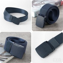 버클 패브릭 벨트 네이비 117CM 나일론벨트 아웃도어허리띠