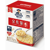 롯데제과 오트밀 오리지날 시리얼, 90g, 4개