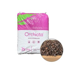 바우팜앤가든 오키아타 바크 중립 35L 6mm~9mm 뉴질랜드산 라디아타 소나무 껍질 멀칭재 조경용 화분 분재 분갈이 정원 배수 상토, 35000ml, 1개