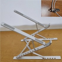 2단 노트북 거치대 + 잠금열쇄 + 마우스패드 세트