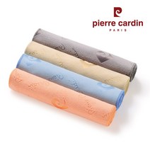 피에르가르뎅 극세사 스포츠타월, 4개입, 베이지