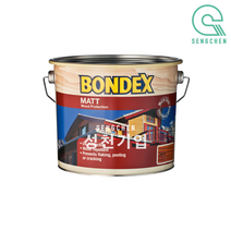 본덱스 오일스테인(MATT) (2.5L), [조색]뉴 딥스카이블루(S4055-B)
