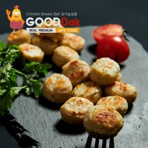굳닭 닭가슴살볼 3종 1택 100g x 3팩, _36901_03 매콤칠리맛 3팩