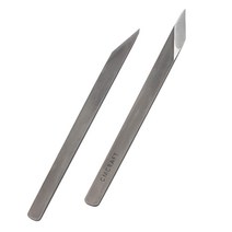 조각도 우드카빙 조각끌 목선반 조각기 목공칼 목각 다가네 정밀공예용 MADE IN KOREA 가죽 DIY작업 CM 하이스 외날 사선칼, 12mm