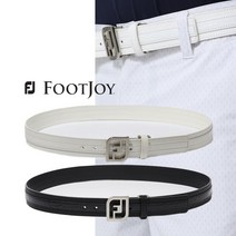 풋조이 골프 벨트 가죽 허리띠 버클 라운딩 고급 선물 기념일 답례 FA23BT, ONE SIZE, FA23BT 버클 가죽 벨트 블랙