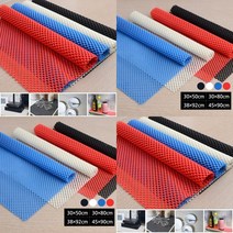 잘라쓰는 논슬립매트 45X90CM - 블랙 냉장고매트 실리콘식탁매트, 38x92cm - 레드