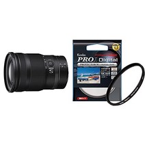 [세트 구입]Nikon 표준 줌 렌즈 NIKKOR Z 24-120mm f4 S Z마운트 풀 사이즈 대응 S라인 NZ24-120 니콘 블랙 & Kenko 77mm 렌즈 필터 PRO1D 프로텍터 렌즈 보호용 얇은 프레임 일본제 252772