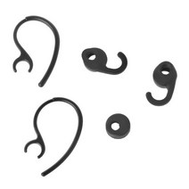 드론가방 JABRA 헤드셋용 이어 후크 버드 젤 세트 교체, 1.Black