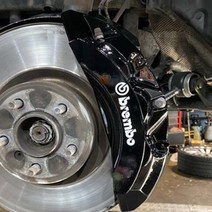 브렘보 캘리퍼 스티커 brembo 로고 스티커 데칼 스티커, 브렘보 블루(반사) XS, 1개