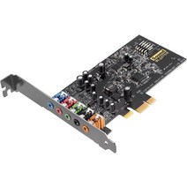 Creative 사운드 블라스터 Audigy FX PCIe 5.1 내부 카드 PC용 고성능 헤드폰 앰프 포함, 03 5.1 채널 서라운드 사운드