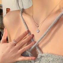 헬로키티 목걸이 큐티 여 심플 원피스 티셔츠 스웨터 액세서리