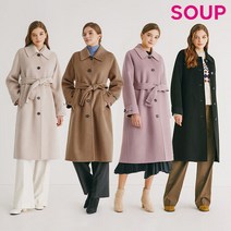 [런칭가139 000원]SOUP 울캐시미어블렌디드 코트 1종