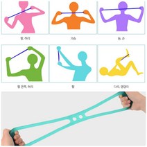 뉴리웹 스트레칭로프 스트레칭고무밴드 홈트밴드 스트레칭밴드