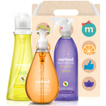 메소드 3종 선물세트 - 주방세제 + 다목적세정제 + 고보습 핸드워시