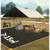 캠핑 퍼스트 타프 타프쉘 피크닉 텐트 그늘막 차박 웰빙, 실버-4.5Mx6M(22명수용가능)