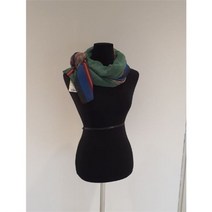삼화 기라로쉬 NC02 체크방적사 그린 GL1918