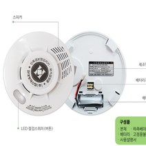어린이집 대형 업소 가정집 단독 화재 경보기 감지기 일산화탄소 알람 경보 센서, 상세페이지 참조