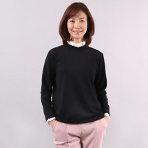 아이우먼 빅사이즈사랑해요 4178L109 반목 프릴 블라우스 WW